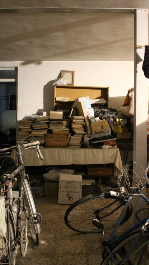 basement clutter in Victoria a basement in Duncan, BC ready for a junk disposal team to arrive